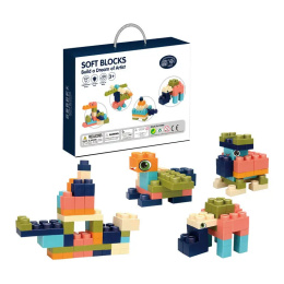 Klocki soft 66 elementów