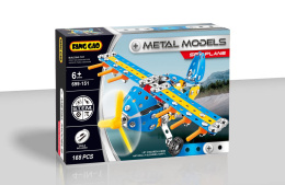 Metalowy model konstrukcyjny samolot - 168 elementów