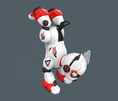 Piesek robot sterowany elektronicznie pilotem - zielony Piesek robot sterowany elektronicznie pilotem - zielony