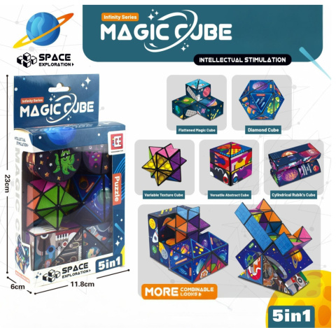 Zestaw 5 magicznych kostek Zestaw 5 magicznych kostek