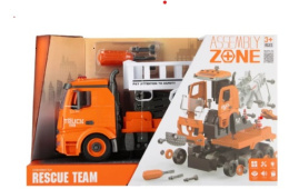 Ciężarówka DIY z efektami dźwiękowymi i świetlnymi