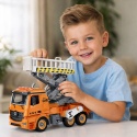 Ciężarówka DIY z efektami dźwiękowymi i świetlnymi