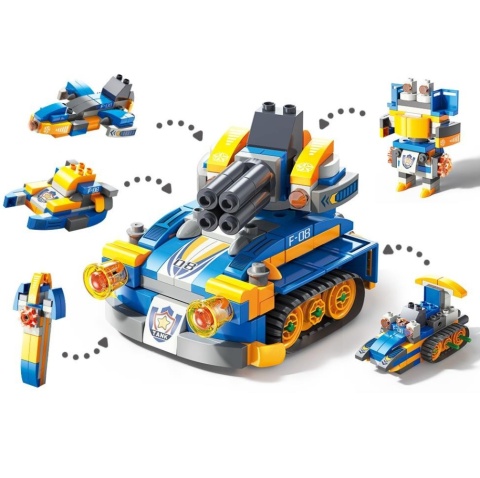 Czołg do zbudowania z klocków 174 elementy