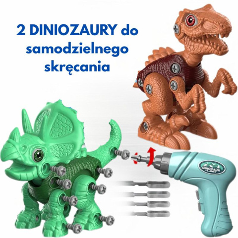 Zestaw Dinozaury DIY Zestaw Dinozaury DIY