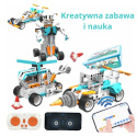 Duży zestaw klocków konstrukcyjnych do programowania 9 w 1