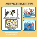 Edukacyjny zestaw manulny z projektorem świetlnym do nauki rysunku oraz układanka 3D z wkrętakiem elektrycznym