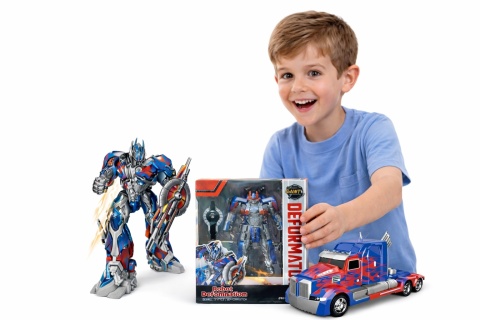 Figurka transformacja ciężarówka