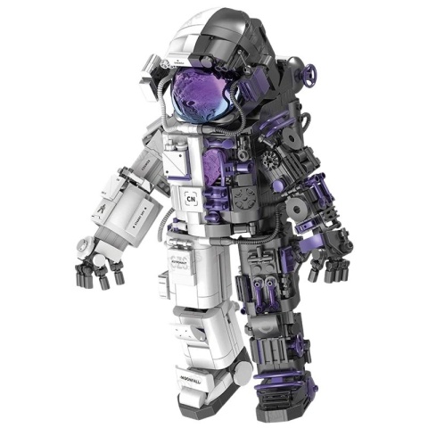 Klocki konstrukcyjne astronauta 1185 elementów