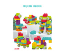 Klocki soft 62 elementów