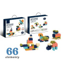 Klocki soft 66 elementów