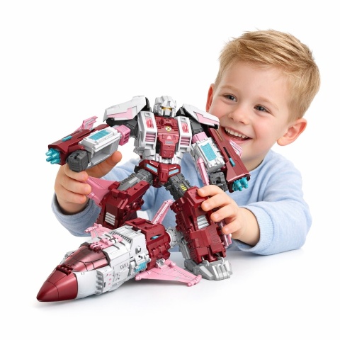 Robot Figurka Deformation Czerwony