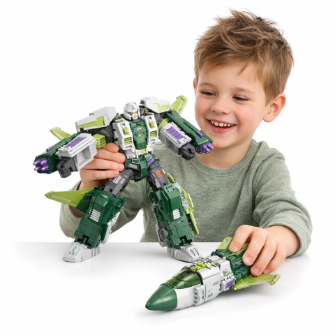 Robot Figurka Deformation Zielony
