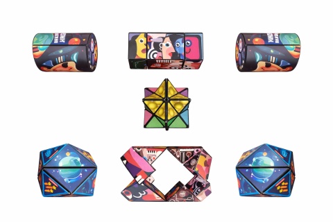 Zestaw 5 magicznych kostek