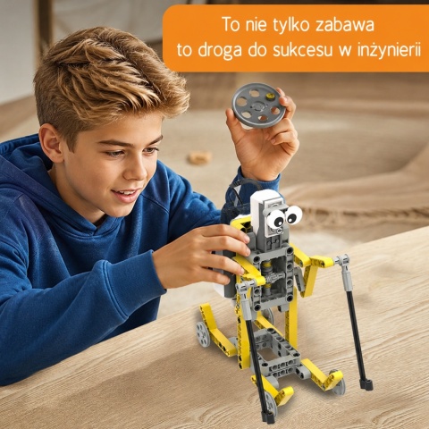 Zestaw klocków konstrukcyjnych do programowania 58 w 1